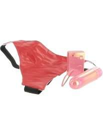 Vibrador com Comando e Tanga Rosa,211056