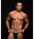 Jockstrap Tanga Andrew Christian Almost Naked w/ Show-It Preto,600025