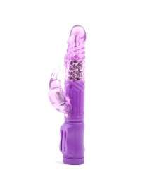 Dildo Basic Rabbit Purple 22 cm,210083