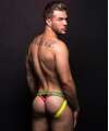 Jockstrap Tanga Andrew Christian Almost Naked w/ Show-It Preto,600025