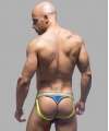 Jockstrap Tanga Andrew Christian Almost Naked w/ Show-It Azul,600026