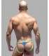 Jockstrap Tanga Andrew Christian Almost Naked w/ Show-It Azul,600026