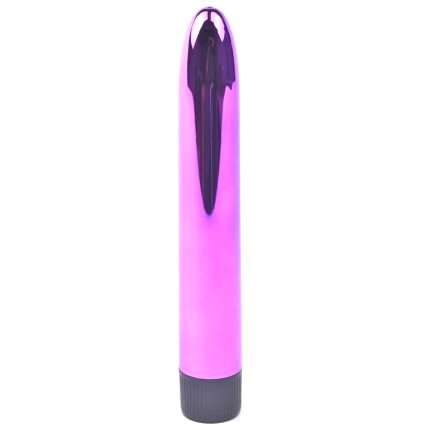 Vibrador Clássico Roxo Metalizado 17 cm,217021