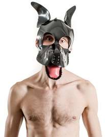 Máscara Mister B FETCH Rubber Dog Hood,634370