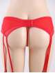 Straps-of-Alloy Red with Dual Mesh Layer Size Large 165007XL