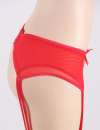 Straps-of-Alloy Red with Dual Mesh Layer Size Large 165007XL