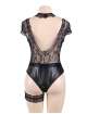 Body Floral R80624P Preto Tamanho Grande,162041