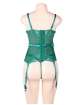 Babydoll Renda Transparente Verde,160071