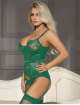 Babydoll R80535-2 Income Transparent Green 160071