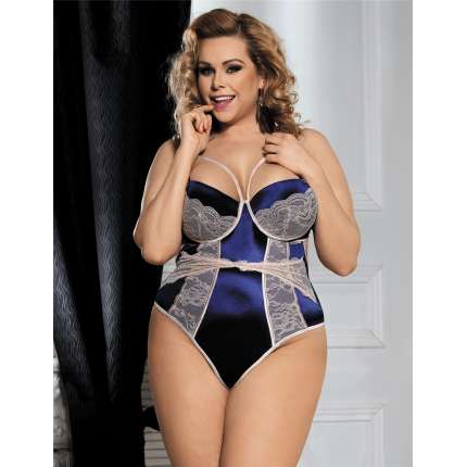 Body R80188P Open Back Blue Size Large