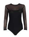 Body R80373P Long Sleeves Black Size Large