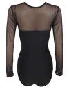 Body R80373P Long Sleeves Black Size Large