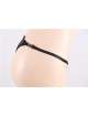 Briefs P5109-2 thong with Jewels Black Size Large,176098