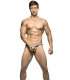 Jockstrap Thong Andrew Christian BLOW! Pride C-Ring w/ Almost Naked-Black 600008