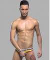 Jockstrap Andrew Christian C-Ring Brief Amarelo Neon,600022