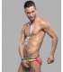 Jockstrap Andrew Christian C-Ring Brief Amarelo Neon,600022