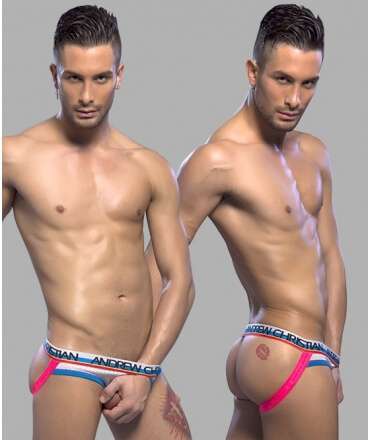 Jockstrap Andrew Christian C-Ring Brief Branco,600021