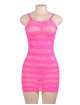 Mini Dress Roberta Pink Size Large,197061