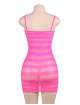 Mini Dress Roberta Pink Size Large,197061