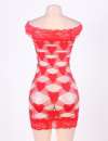 Mini Dress Jessica Red Size Large,197064