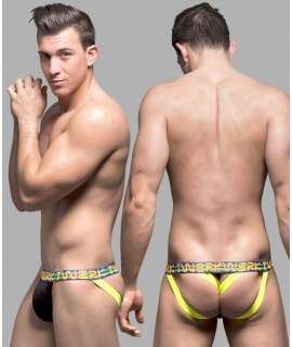 Jockstrap Andrew Christian Twerk Y-Back w/ Show-It Black 600002