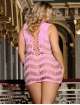 Mini Dress Mary Pink Size Large,197067R