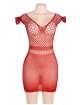 Mini Dress Frances Red One Size 197070