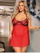 Babydoll Cátia Red Size Size Large 160081