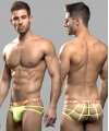 Tanga Andrew Christian BLOW! Web Amarelo Neon,600047