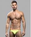 Tanga Andrew Christian BLOW! Web Amarelo Neon,600047