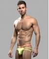 Tanga Andrew Christian BLOW! Web Amarelo Neon,600047