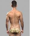 Tanga Andrew Christian BLOW! Web Amarelo Neon,600047