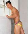 Jockstrap Tanga Andrew Christian BLOW! w/ Almost Naked Roxo,600017