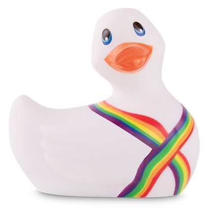 Pato de Borracha de Massagem Pride Branco,1123525