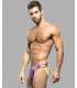 Jockstrap Tanga Andrew Christian BLOW! w/ Almost Naked Roxo,600017