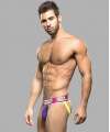 Jockstrap Tanga Andrew Christian BLOW! w/ Almost Naked Roxo,600017