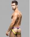 Jockstrap Tanga Andrew Christian BLOW! w/ Almost Naked Roxo,600017