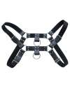 Harness H Couro Preto,1113544