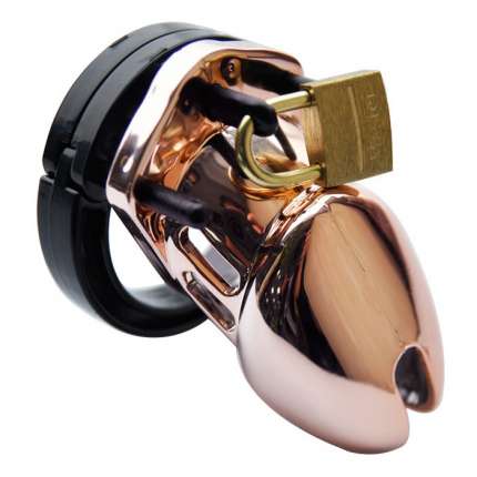 Chastity belt Male Pink Gold,1433553