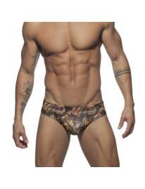 Swimwear Addicted Leaves The Swim Brief,5003603