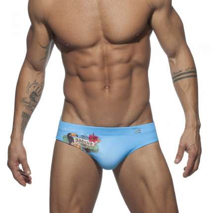 Swimwear Addicted Parrot Swim Brief,5003607