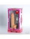 The vibrator is Realistic Candy Lust 18 inches 2183623