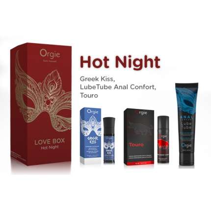 Caixa Love Box com Estimulantes e Lubrificante Orgie,3523629