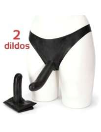 Strap-on Látex com 2 Dildos,1503631