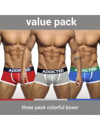 Pack Of 3 Boxer Shorts Addicted Basic 5003639