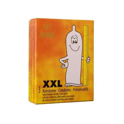 3 Condoms, XXL,3203661