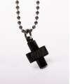 Necklace Cross Black Andrew Christian 600051