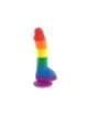 Dildo Realistic, Rainbow Silicone 2263389