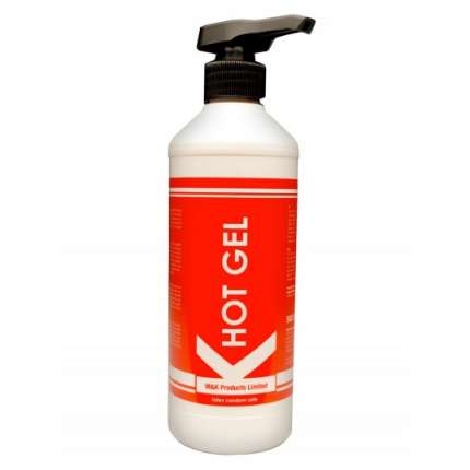 The lubricant is Water, K Hot Gel 500ml,3163727