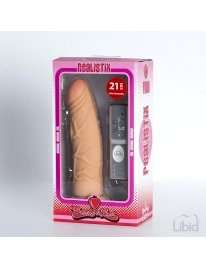 Díldo that is Realistic with Vibration and Candy Lust 21cm,2153729